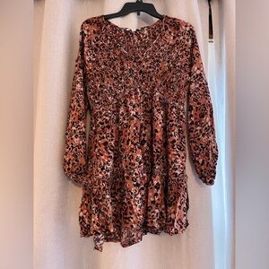 Leopard Print Women's Top